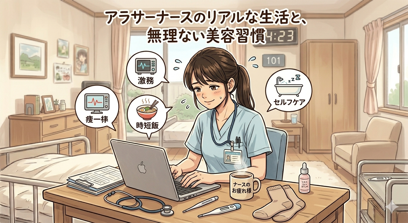 「キラキラの裏側」に隠された、私のドタバタ病棟ナース戦記。〜美容への執念が生んだ3年半〜